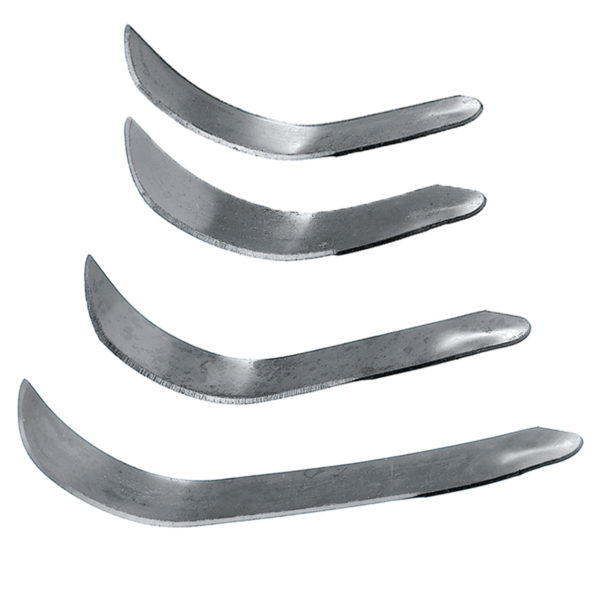 cone mounted blades for 1/2" to 3/4" cable
