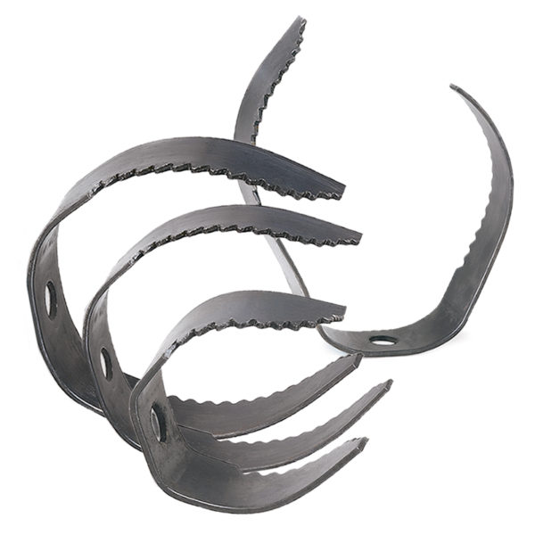 Double and Double-offset blades for cleaning drains