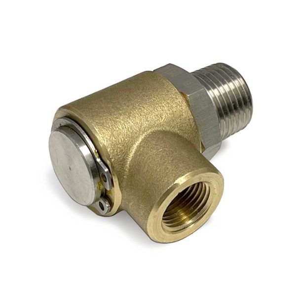 Hose reel swivel fitting for MyTana jetters
