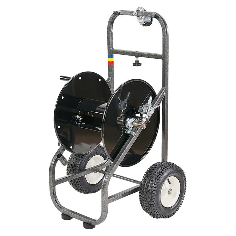Search hose cart reels