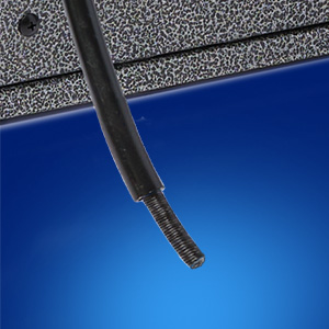 The flexible shaft cable is field repairable