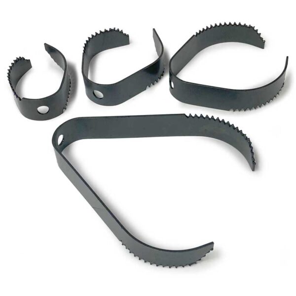 Pear Shaped blades for 1/2" or larger cable