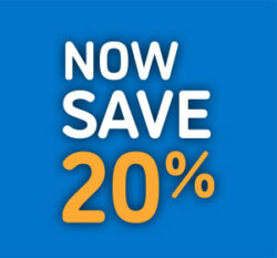 Save 20% on this item!